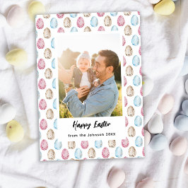 ハッピーイースターフォトファミリー シーズンカード