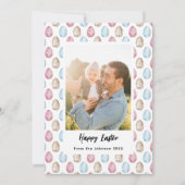 ハッピーイースターフォトファミリー シーズンカード (正面)