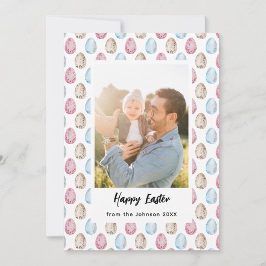 ハッピーイースターフォトファミリー シーズンカード (正面)
