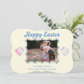 ハッピーイースターフォトフレーム シーズンカード (スタンド正面)
