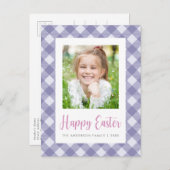 ハッピーイースターフォトポストカード ポストカード (正面/裏面)