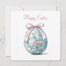 ハッピーイースターフラットホリデーカード シーズンカード