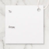 ハッピーイースターフランスのブルドッグ フェイバータグ (裏面)