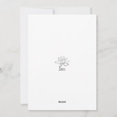 ハッピーイースターフランスの、バニー・ラビット、ヴィンテージ、シャビー シーズンカード (裏面)