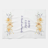 ハッピーイースターフレンズとファミリーダフォジル キッチンタオル (横)