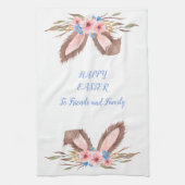 ハッピーイースターフレンズ&ファミリーバニーイヤーキッチェ キッチンタオル (縦)