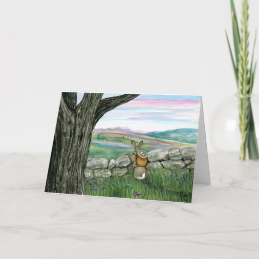 ハッピーイースターフロムザマイルズラビール シーズンカード (正面)