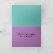 ハッピーイースターフロム2イースターラマス カード (内部)