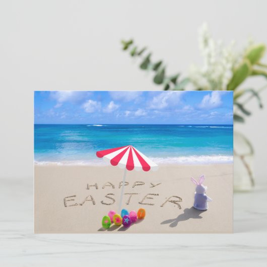 ハッピーイースターフロリダトロピカルビーチ沿岸 シーズンカード (スタンド正面)