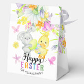 ハッピーイースターフローラキュートバニー&シック フェイバーボックス (裏面)