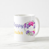 ハッピーイースターフローラリースマグカップ コーヒーマグカップ (正面右)