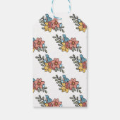 ハッピーイースターフローラ春 ギフトタグ (裏面)