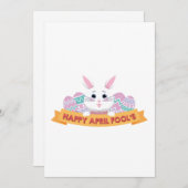 ハッピーイースターフールズの日2018年4月1日 シーズンカード (正面/裏面)