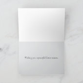 ハッピーイースターブラザーコットンテールラビット春 カード (内部)