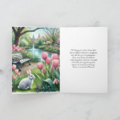 ハッピーイースターブラザー義理の妹 カード (内部)