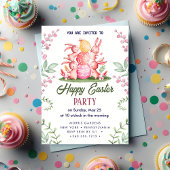 ハッピーイースターブランチ&エッグ狩り 招待状