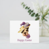 ハッピーイースターブルドッグ シーズンポストカード (スタンド正面)