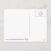 ハッピーイースタープレイドバニーラビットポストカード シーズンポストカード (裏面)