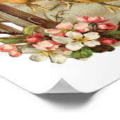 ハッピーイースターヘンヴィンテージ ポスター (角)