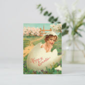 ハッピーイースターベビーヴィンテージ シーズンポストカード (スタンド正面)