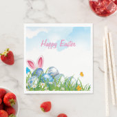ハッピーイースターペーパーナプキン スタンダードランチョンナプキン (インサイチュ)
