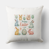 ハッピーイースターホリデイ用枕 クッション (裏面)