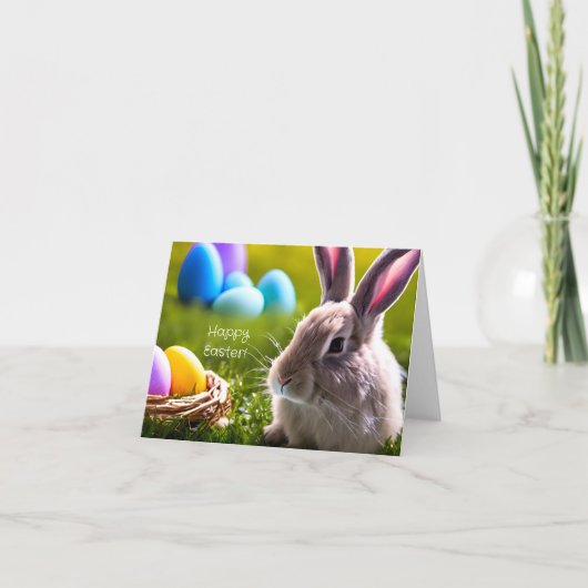 ハッピーイースターホリデーカード シーズンカード (正面)