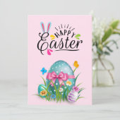 ハッピーイースターホリデーカード シーズンカード (スタンド正面)