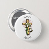 ハッピーイースターボタン! 缶バッジ (正面&裏面)