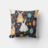 ハッピーイースターボホバニーコレクション クッション (正面)