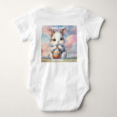 ハッピーイースターボーイ ベビーボディスーツ (裏面)