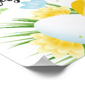 ハッピーイースターポスター – イースターエッグポスター ポスター (角)