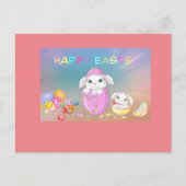 ハッピーイースターポストカード ポストカード (正面)