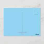 ハッピーイースターポストカード ポストカード (裏面)