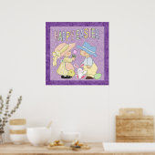 ハッピーイースターポーター ポスター (キッチン)