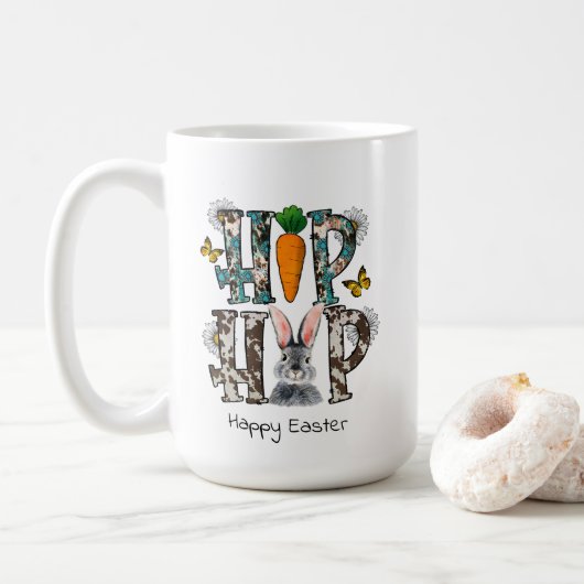 ハッピーイースターマググ コーヒーマグカップ (ドーナツ)