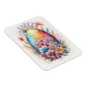 ハッピーイースターマグネットと復活祭の卵とブンニー マグネット (右側)