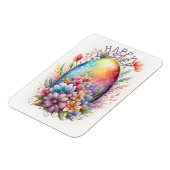 ハッピーイースターマグネットと復活祭の卵とブンニー マグネット (左側)