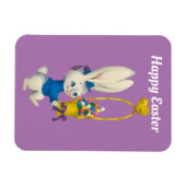 ハッピーイースターマグネット付きバスケット マグネット (横)