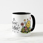 ハッピーイースターマグ祝:春と喜び マグカップ (正面右)