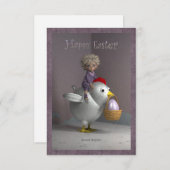 ハッピーイースターメタルヘン 案内状 (正面/裏面)