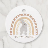 ハッピーイースターメッセージカード フェイバータグ (裏面)