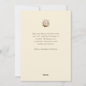 ハッピーイースターモダンミニマルグリーティングカード シーズンカード (裏面)