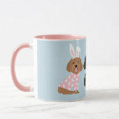 ハッピーイースターモルティポドス マグカップ (左)