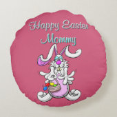 ハッピーイースターモンミーラウンド装飾用クッション ラウンドクッション (裏面)
