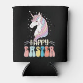 ハッピーイースターユニコーンバニーラビットエッグ 缶クーラー (正面)