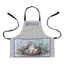 ハッピーイースターラビットバニーエッグの名前をパーソナライズ。