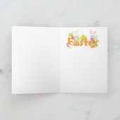 ハッピーイースターリス シーズンカード (内部)