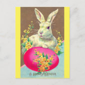 ハッピーイースターヴィンテージはがき ポストカード (正面)