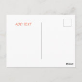 ハッピーイースターヴィンテージカード ポストカード (裏面)